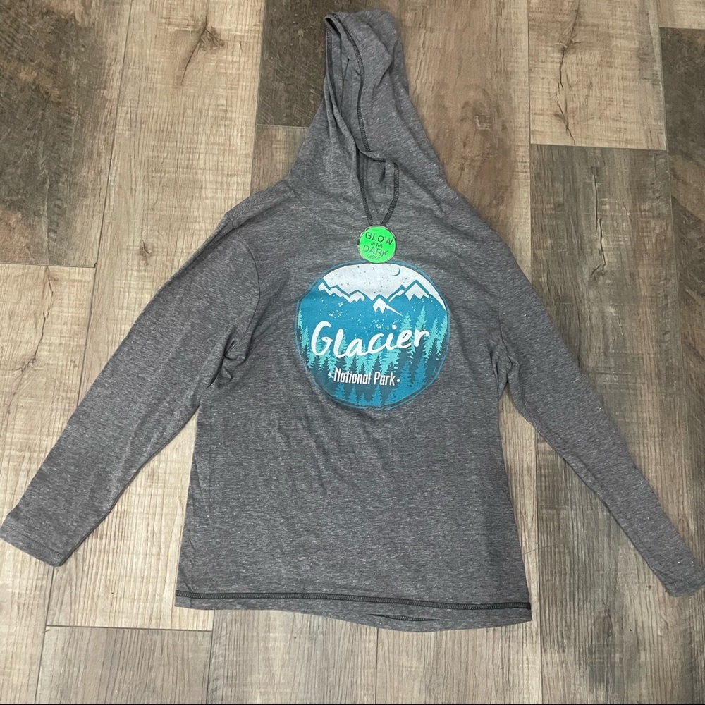 Prairie mountain long sleeve tee glacier
